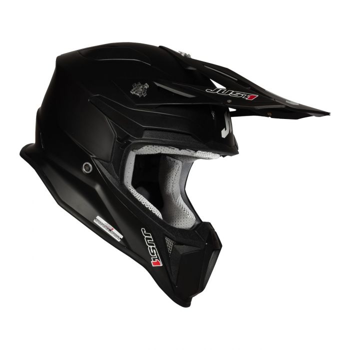 Casco Off-road / Cross Just1 J18 Solid Black Matt