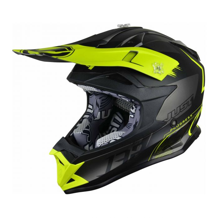 Casco Off-road / Cross Just1 J32 Pro Kick Yellow Blac