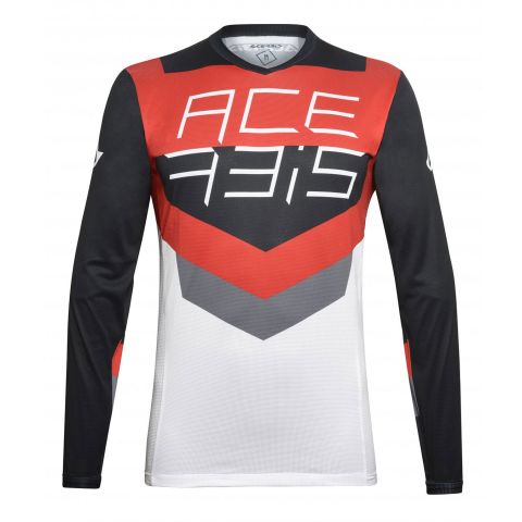 Mx Track Acerbis Jersey Black/red