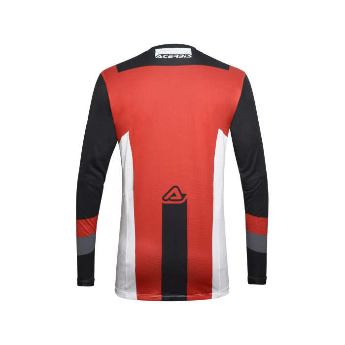 Mx Track Acerbis Jersey Negro/rojo