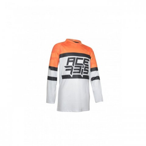 Maglia Mx Skyhigh Kid Acerbis Arancio/grigio