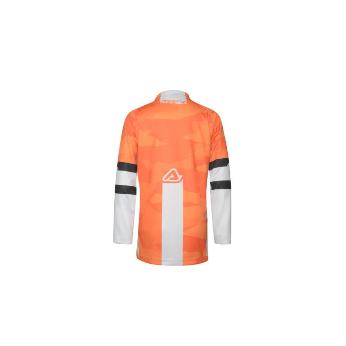 Maglia Mx Skyhigh Kid Acerbis Arancio/grigio