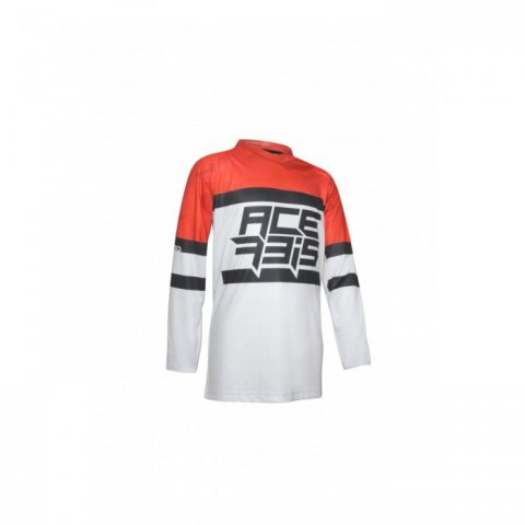 Maglia Mx Skyhigh Kid Acerbis Rosso/grigio