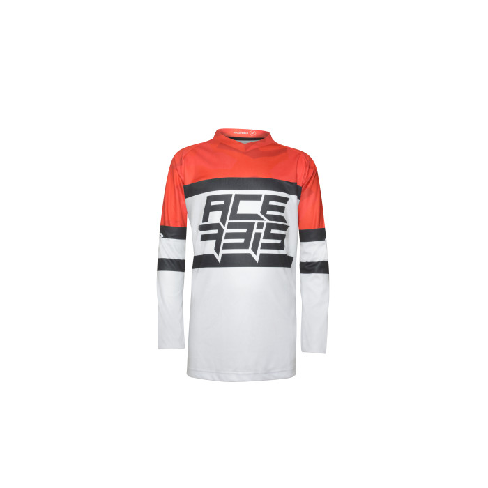Mx Skyhigh Kid Acerbis Trikot Rot/Grau