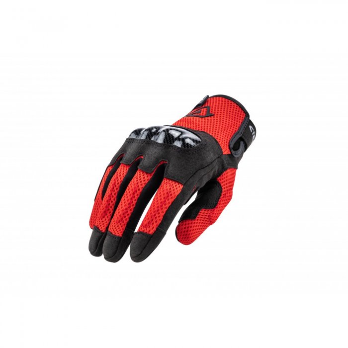 Guanti Ce Con Protezioni Ramsey My Vented Acerbis Rosso