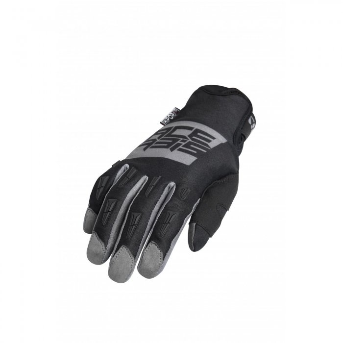 Mx Wp Homologated Gloves Acerbis Grey/black