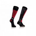 Acerbis Mx Impact Socks Nero/rosso