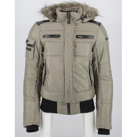 Wasserdichte Daunenjacke für Damen Ixs Aspen Beige