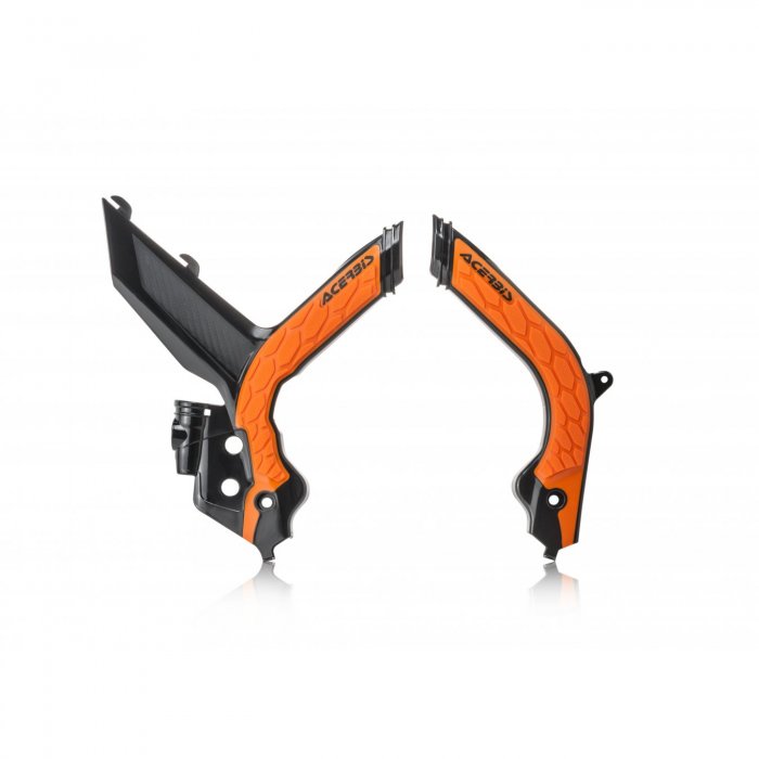 X-grip Rahmenschutz für Ktm Acerbis 0024009 Schwarz/Orange
