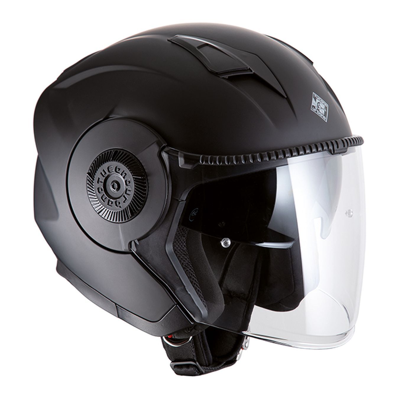 Casco Jet Tucano Urbano 1400 El Tange Nero Opaco