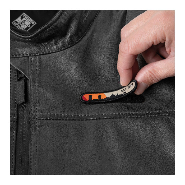 Giacca In Vera Pelle Di Capra Ce Tucano Urbano 8189mf079 Pel 2g Nero