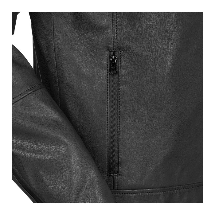 Giacca In Vera Pelle Di Capra Ce Tucano Urbano 8189mf079 Pel 2g Nero