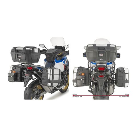 Attacco Portavaligie Laterale Honda Crf1100l Givi Plo1178mk