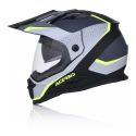 Casco Reactive Graffix Vtr Acerbis Nero/grigio