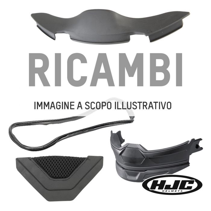 Mentoniera Di Ricambio Hjc Per Rpha90 Semi Flat Black
