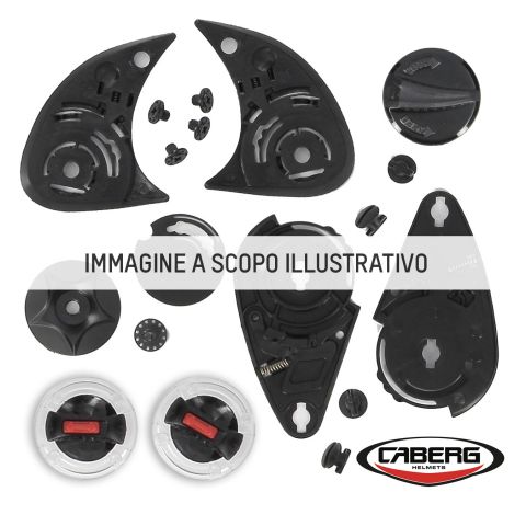 Kit Meccanismo Visera Parasole Per Caberg Stunt/xtrace/jackal