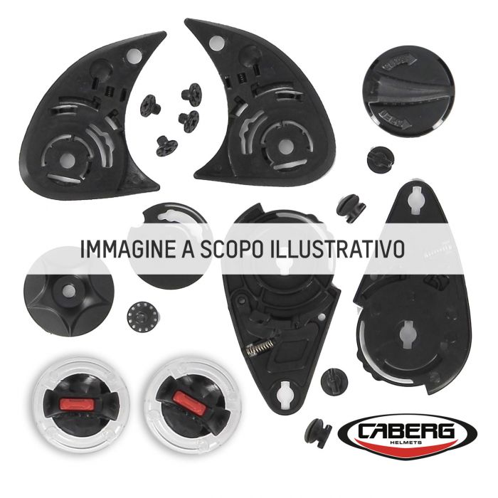 Kit Attacco Visiera Completo Di Viti Per Caberg Drift/drift Evo