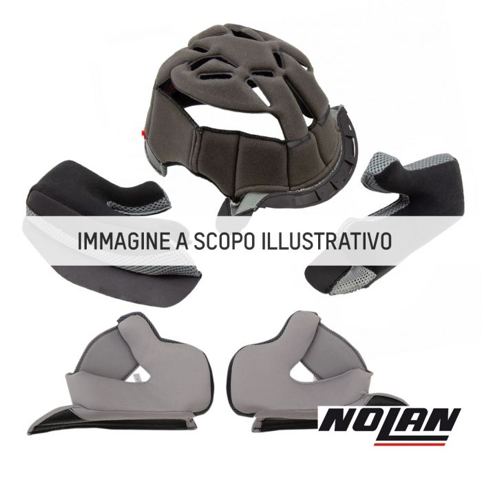 Nolan Interno Racing Tg.2xs Carbon Fitting Green Per X502/ultra