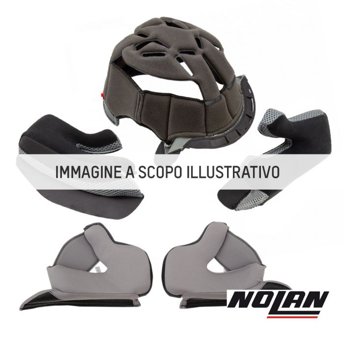 Nolan Interno Racing Tg.2xs Grey-black Per Carbon Fitting X903/ultra