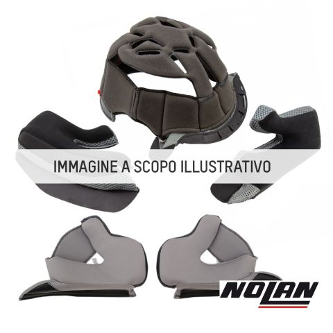 Nolan Interno Racing Tg.l Grey-black Per Carbon Fitting X903/ultra