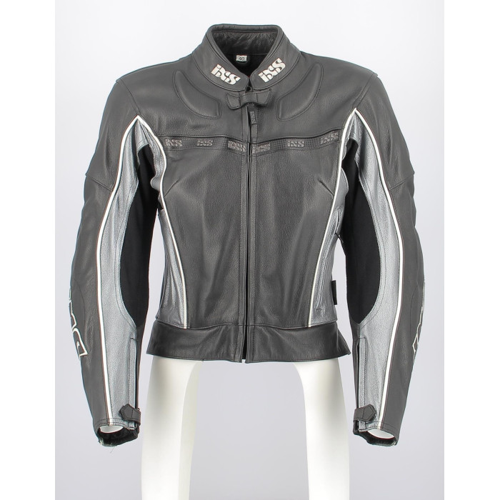 ix7532d.391-hd-0000.jpg| TUTA IN PELLE DONNA IXS VALIANT DIVISIBILE GRIGIO FANT