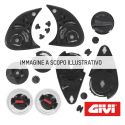 Givi Kit Meccanismo Visiera Compl. Di Viti Per Casco 50.5 (sx+dx)