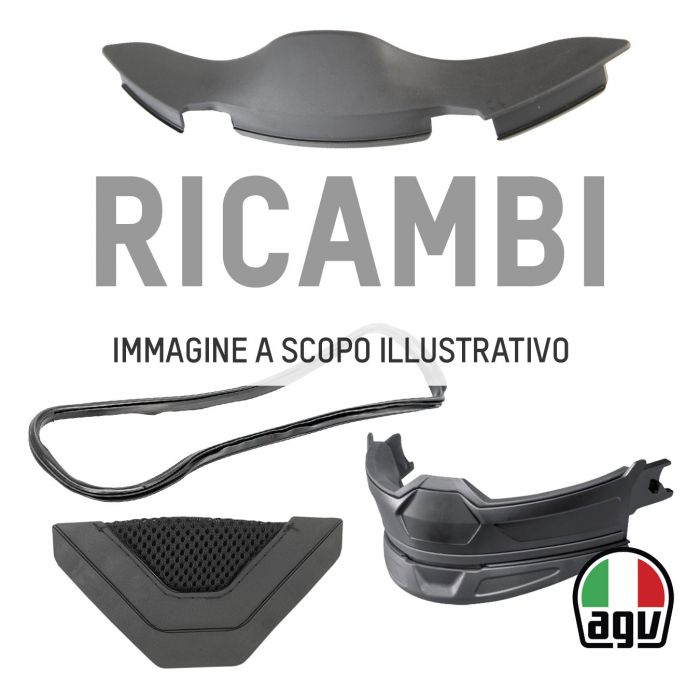 Paravento Agv Per K6 Nero /grigio