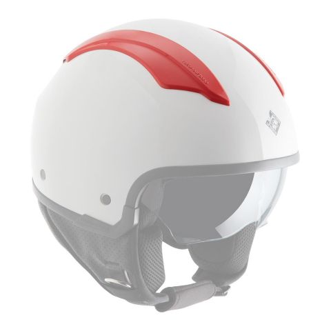 Bezug für Copri-Aerazione für Helm El Fresh Tucano Urbano 1160 Glänzend korallenrosa