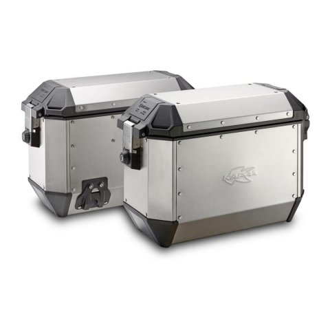 Pair of side cases Kappa aluminum K'mission 36 Lt. Monokey