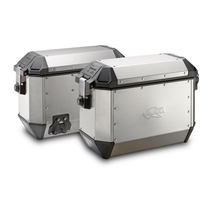 Pair of side cases Kappa aluminum K'mission 36 Lt. Monokey