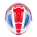 Casco Givi Jet Hx22f Planet Hyper Bianco Blu Ros