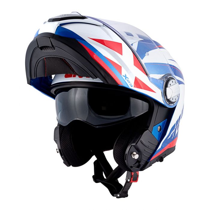 Casco Givi Modulare Hx23f Sidney Pointed Blu Bianco R