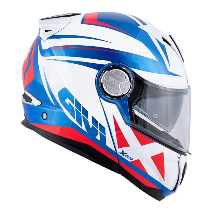 Casco Givi Modulare Hx23f Sidney Pointed Blu Bianco R