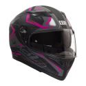 Casco Integrale Cgm 316g Tampere Mach2 Nero Fucsia Fluo Opa