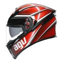 Casco Integrale Agv K5 S E2205 Multi Tempest Black/red
