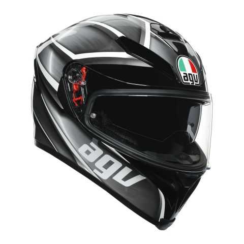 Casco Integrale Agv K5 S E2205 Multi Tempest Black/silver