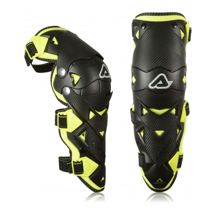 Ginocchiera Impact Evo 3.0 Acerbis Nero/giallo