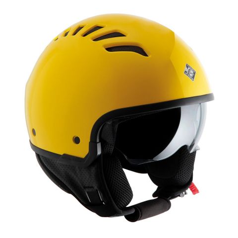 Summer Perforated Helmet Tucanourbano El Fresh Yellow Glossy Tucano