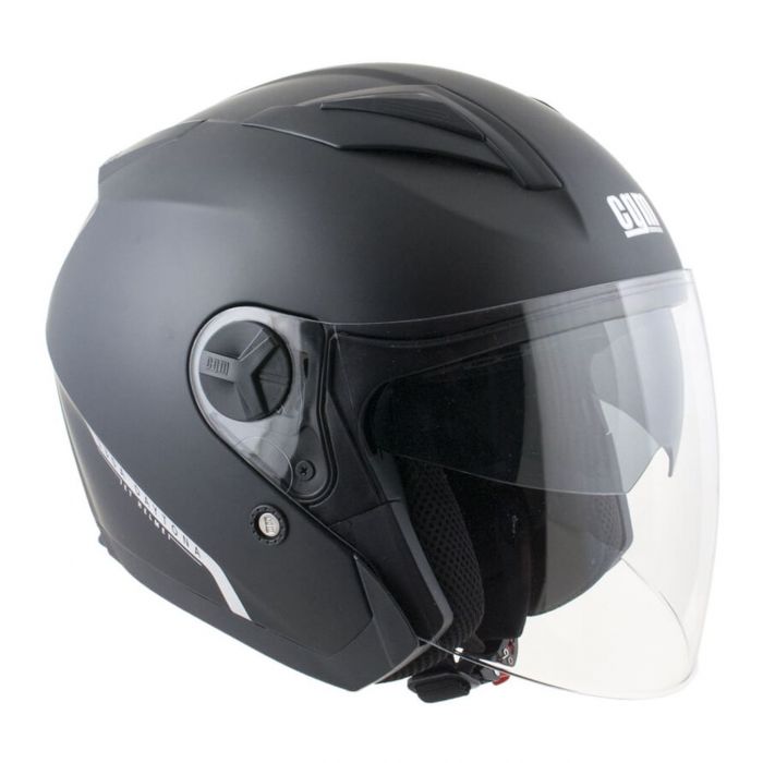 Casco Cgm 130a Daytona Doppia Visiera Nero Opaco