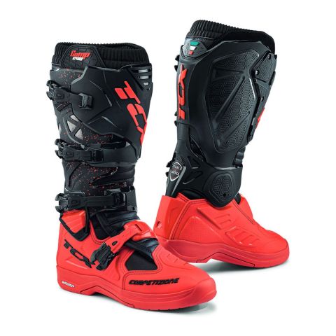 Bottes Tcx Off Road Comp Evo 2 Michelin Noir/Rouge