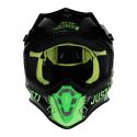 Casco Off-road / Cross Just1 J38 Mask Fluo Green Tita