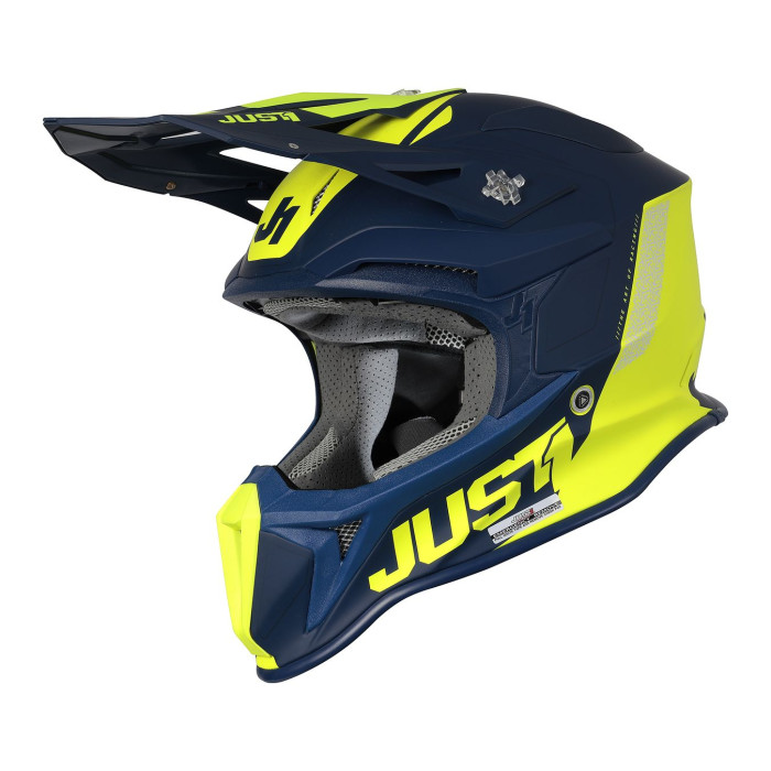 Casco Off-road / Cross Just1 J18 + Mips Pulsar Fluo Yellow M