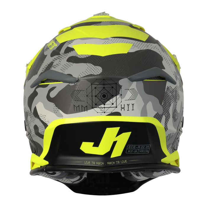 Casco Off-road / Cross Just1 J39 Kinetic Camo Red Lim