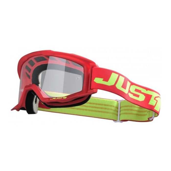 Maschera Cross Just1 Goggle Vitro Red Yellow