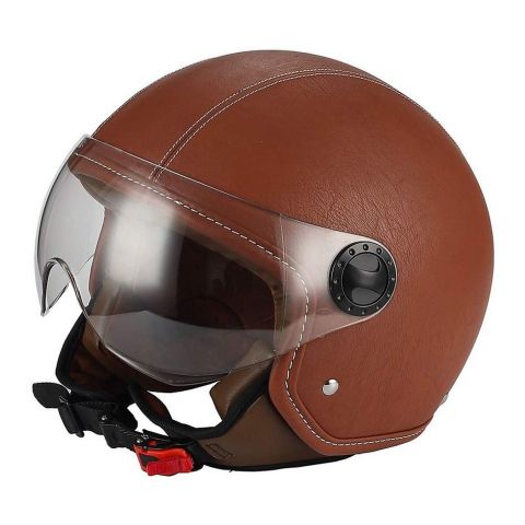 Casque Demi-jet 801 One Leather A Bhr