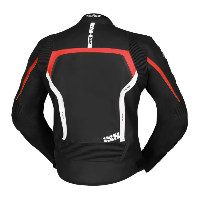 Giacca Ixs Sport Ld Rs-600 1.0 Nero Rosso Bianco