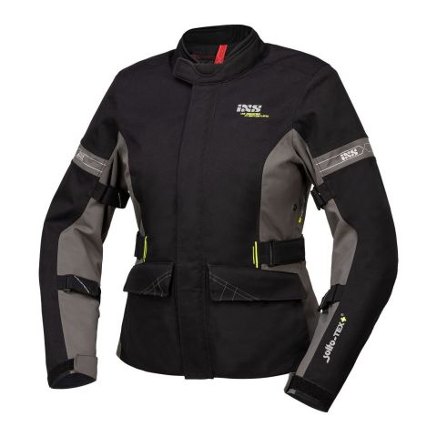 Giacca Ixs Tour Laminat St Plus Donna Nero Grigio