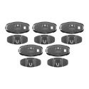 Interphone Kit 5pz Ricambi Staffe Adesive Active-connect