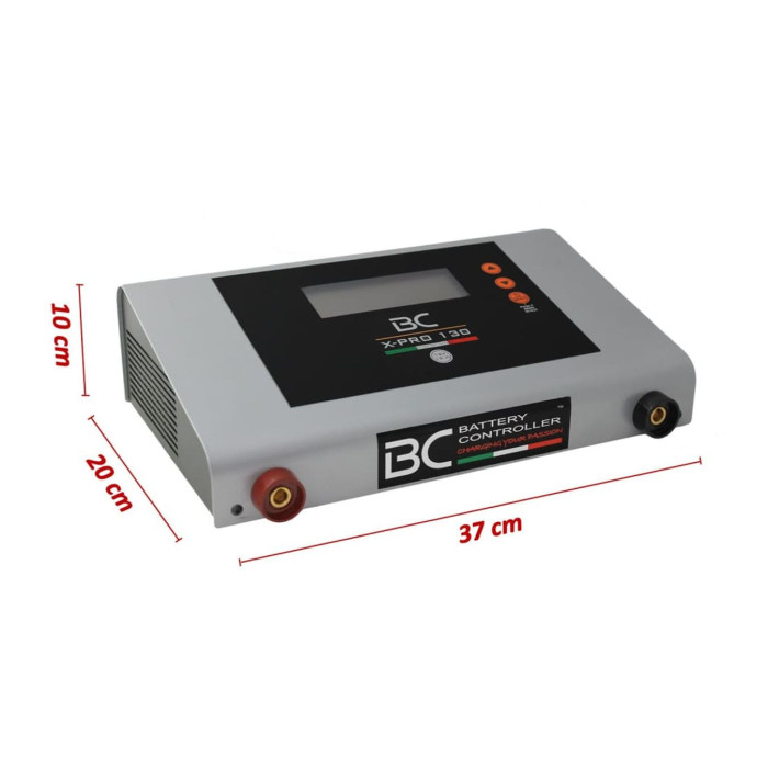 Bc X-pro 130 Caricabatteria E Stabilizzatore 12v 130a Piombo/litio