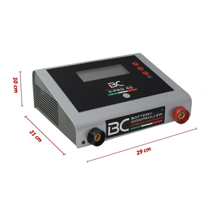 Bc X-pro 60 Caricabatteria E Stabilizzatore 12v 60a Piombo/litio